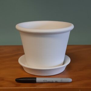 Sm. Flower Pot w/Tray